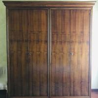 Armadio classico 4 ante in legno massello