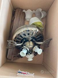 LAMPADARIO VENTILATORE A PALE