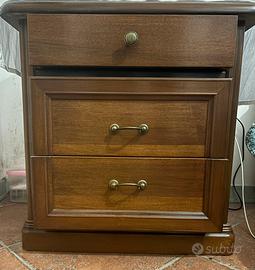 Comodini legno cone nuovi