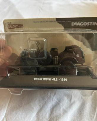 Modellino dodge wc 57 us 1944 deagostini victoria