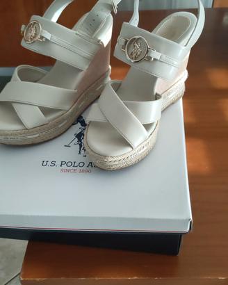Sandali zeppa U.S Polo Assn. TG. 36 donna