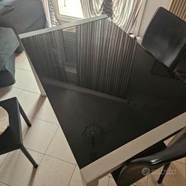 tavolo vetro allungabile 
