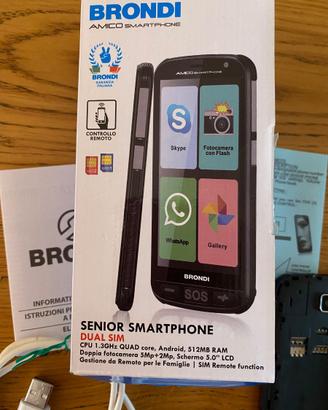 Cellulare Brondi senior dual sim SENZA batteria