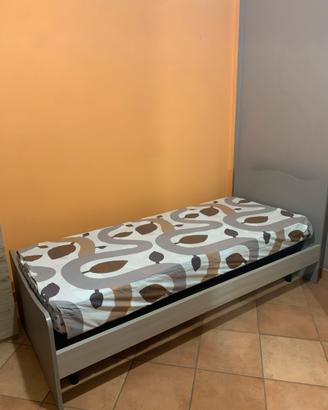 Letto con rete