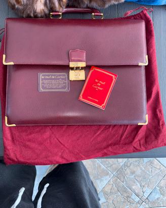 Borsa cartier briefcase