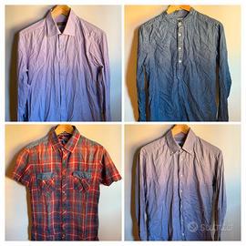 Lotto 4 camicie uomo taglia S/M