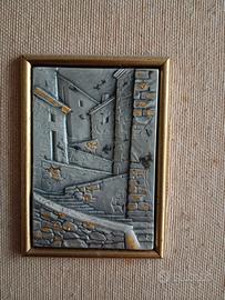 Quadro vintage  Ottaviani in argento