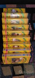 9 vhs miss marple agatha christie 