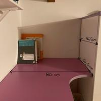 scrivania e cassettiera