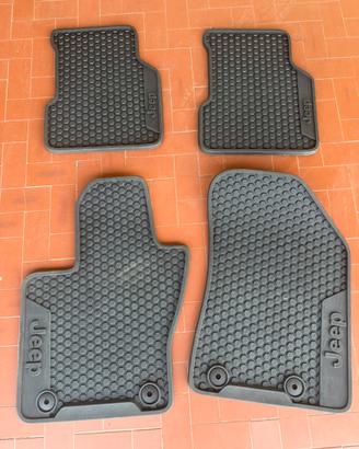 Tappetini in gomma +Tappetini tessuto Jeep Compass