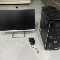 Pc fisso+monitor HP come nuovo
