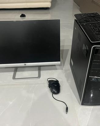 Pc fisso+monitor HP come nuovo