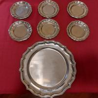 Servizio 7 piatti decorativi