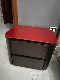 Armadio, cassettiera e due comodini