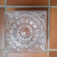 Plafoniera quadrata vintage