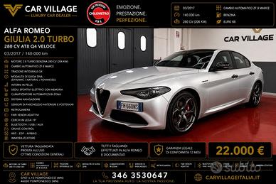 Alfa Romeo Giulia 2.0 Turbo 280 CV AT8 AWD Q4 Velo