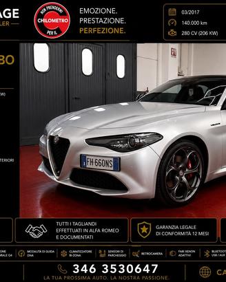Alfa Romeo Giulia 2.0 Turbo 280 CV AT8 AWD Q4 Velo