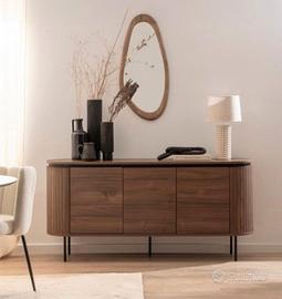 Madia Credenza in legno color noce NUOVA