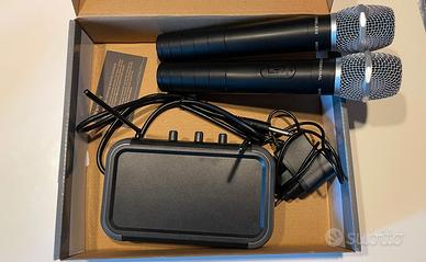 Kit microfoni wireless professionali Ammoon AM-268