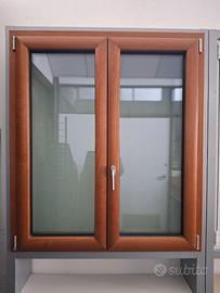 finestra legno alluminio nuova