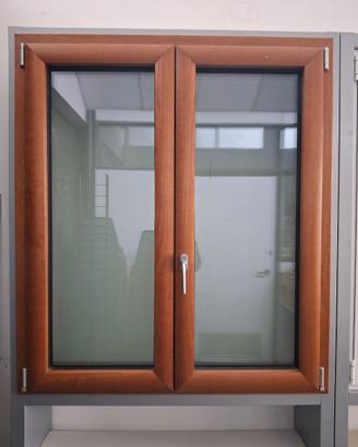 finestra legno alluminio nuova
