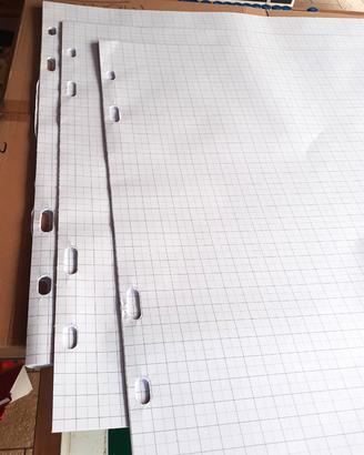 10 PACCHI CARTA LAVAGNA X 20 FOGLI 65 x 98 cm