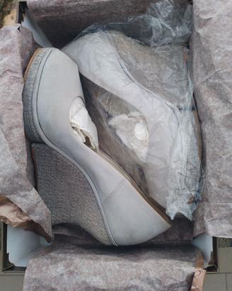 Scarpe Nubuk 10 Pietra