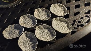 set ciotola foglia di cavolo Spode England 