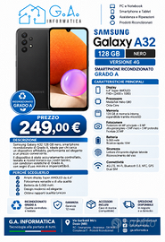 Samsung Galaxy A32 128GB Ricondizionato Grado A