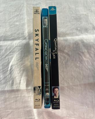 3 Blu-ray James Bond 007 Daniel Craig