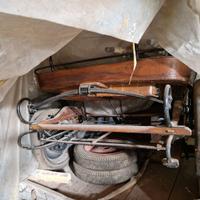 CALESSE E BIROCCIO IN LEGNO PER CAVALLO