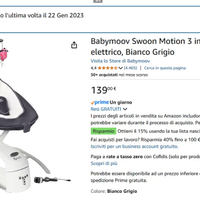 dondolo babymoov swoon motion