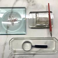 Set da scrivania in cristallo