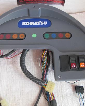 Quadro comando luci indicatori komatsu con central