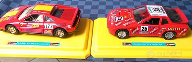 BURAGO: Ferrari 348 e Porsche 924 scala 1/24