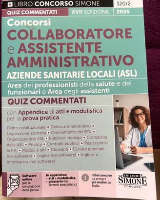 Collaboratore e Assistente amministrativo ASL