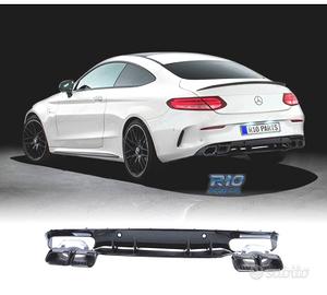 DIFFUSORE MERCEDES CLASSE C C205 COUPÉ 15-18 LOOK 