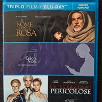Bluray Il nome della rosa, Il colore viola e Le re