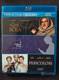 Bluray Il nome della rosa, Il colore viola e Le re