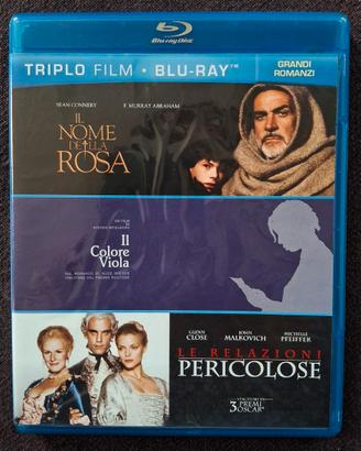 Bluray Il nome della rosa, Il colore viola e Le re