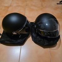 Coppia Caschi Jet Dieffe Neri
