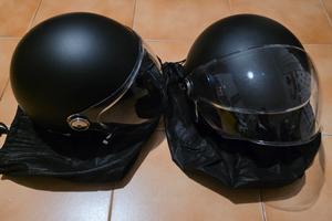 Coppia Caschi Jet Dieffe Neri