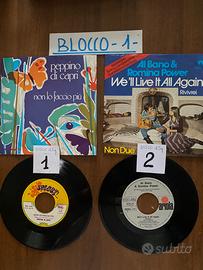 Dischi vinile 45giri autori vari - BLOCCO 1