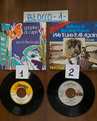 Dischi vinile 45giri autori vari - BLOCCO 1