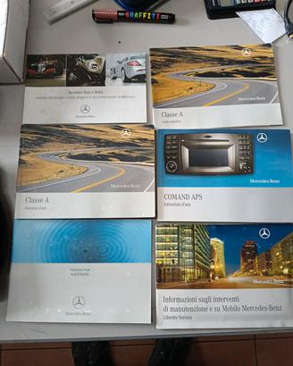 Libretti Uso Manutenzione Mercedes Classe A  169