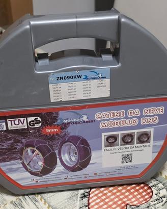 Catene da neve 9 mm NUOVE – Mondo Autoricambi mode