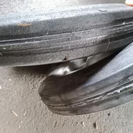 Ruote piene per betoniera diam asse 40 e25mm