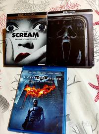 Lotto scream x2 film scream 4k e batman