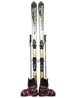 Set Completo Sci Bambino 150 cm + Scarponi + Basto
