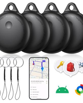Tracker Tags ANDROID x 4 pezzi Impermeabili